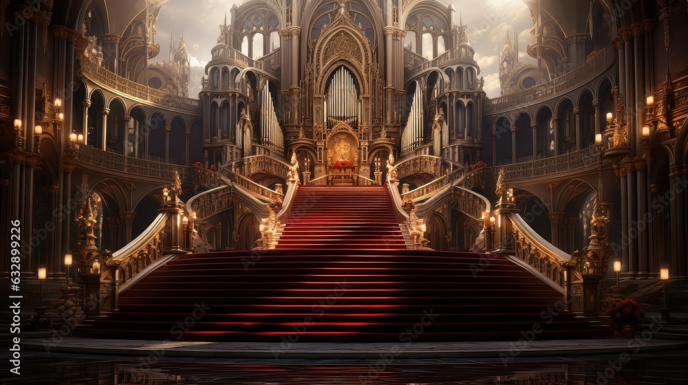 Fototapeta premium interior of church