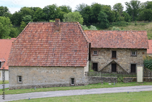 Blick auf Kloster Dalheim im Paderborner Land 