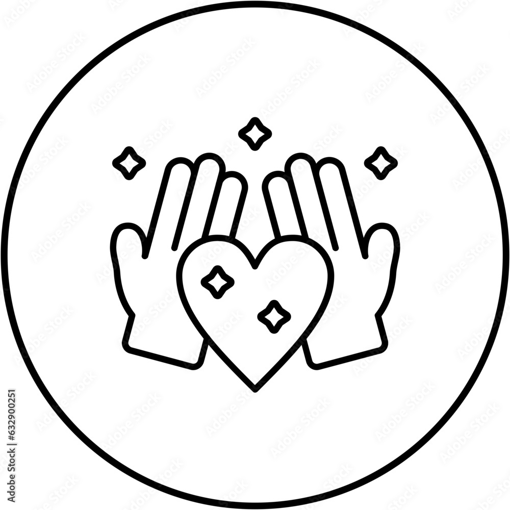 Obraz premium Love Icon