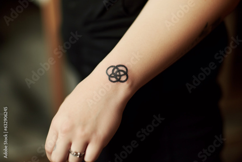 Infinity symbol, Minimal tattoo, 