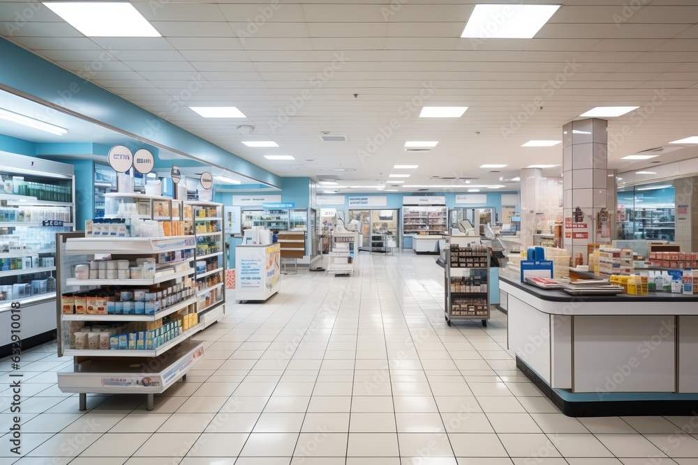 Grocery Stores Pharmacy Section, Generative AI