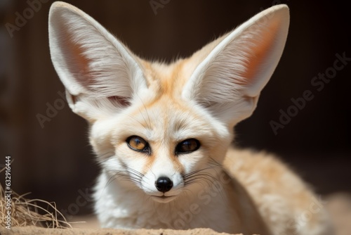 Fennec fox head pets. Generate Ai