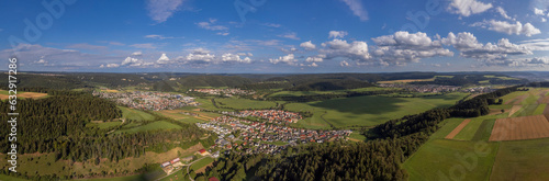 Blick von Tuttlingen ins Donautal