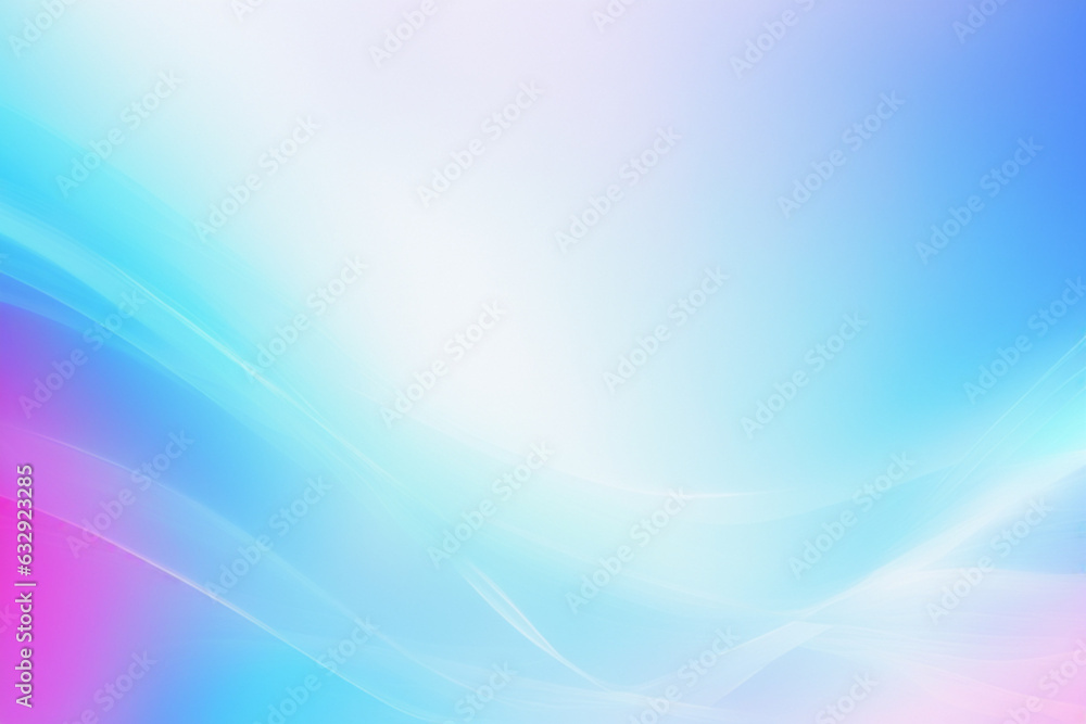 Obraz premium abstract blue background with waves. Generative AI