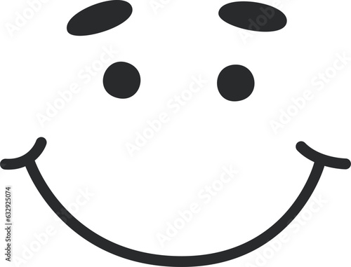 Smiling Character Face