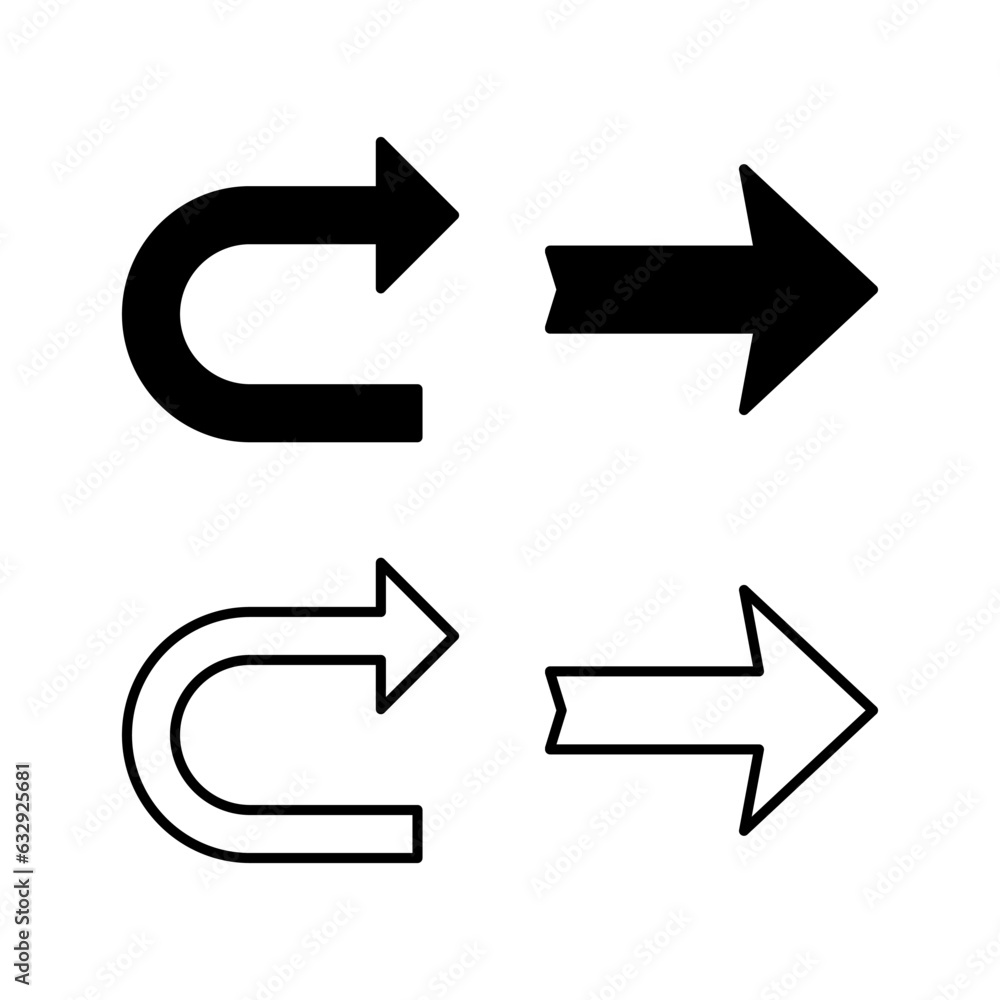 Arrow icon. Arrow symbol. Arrow icon for your web design. Arrow icon. Arrow symbol. Arrow icon for your web design.