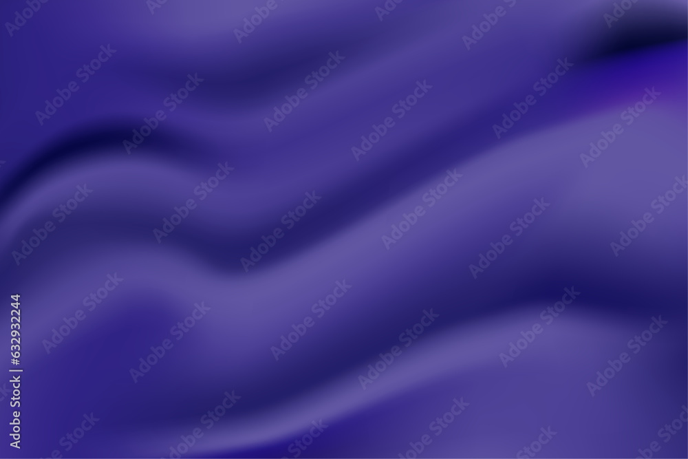 Classic Luxurious Purple Blue Liquid Fabric Abstract Background. Purple Blue Gradient backdrop in wavy motions. Vector Illustration.
Classic Luxurious Purple Blue Liquid Fabric Abstract Background. Purple Blue Gradient backdrop in wavy motions. Vector Illustration.