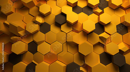 abstract background with hexagons © RDO