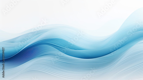 abstract blue wave background