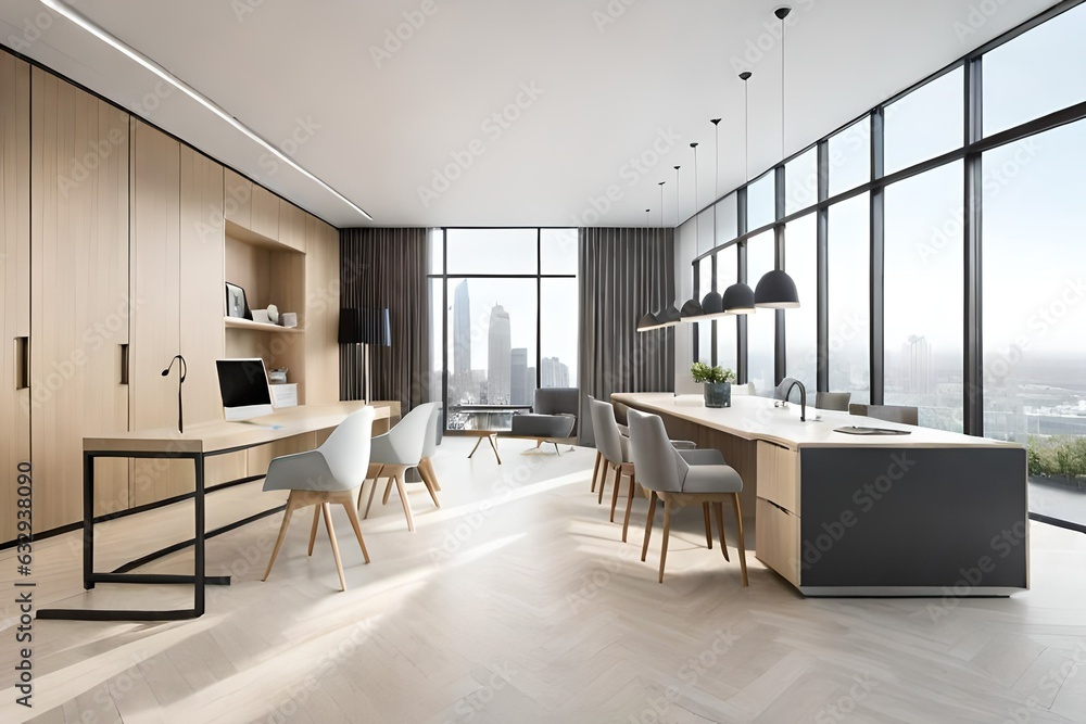 Fototapeta premium modern office interior