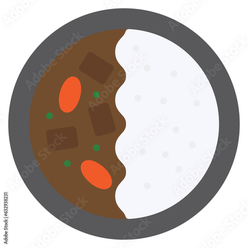 curry rice icon