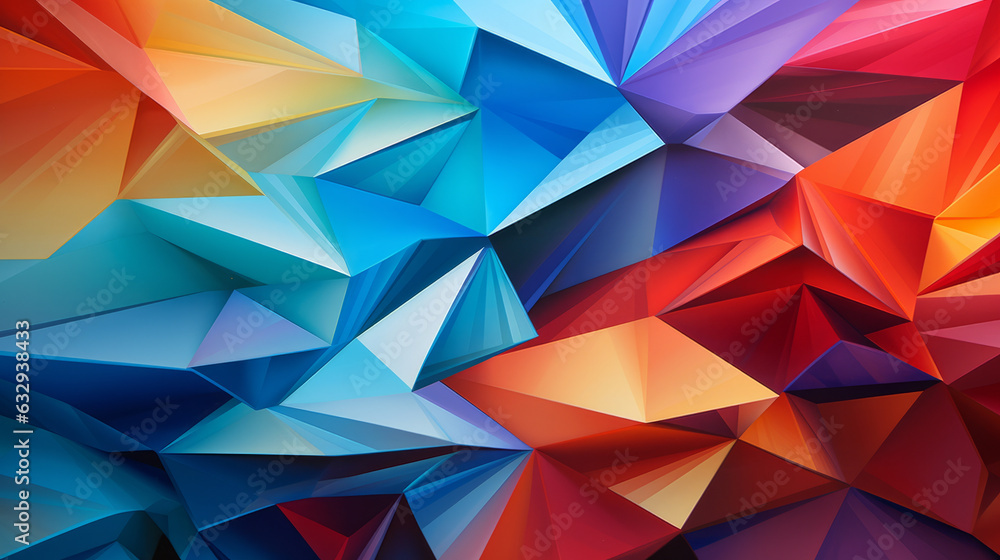 A vibrant and diverse abstract background filled with a kaleidoscope of colors A vibrant and diverse abstract background filled with a kaleidoscope of colors