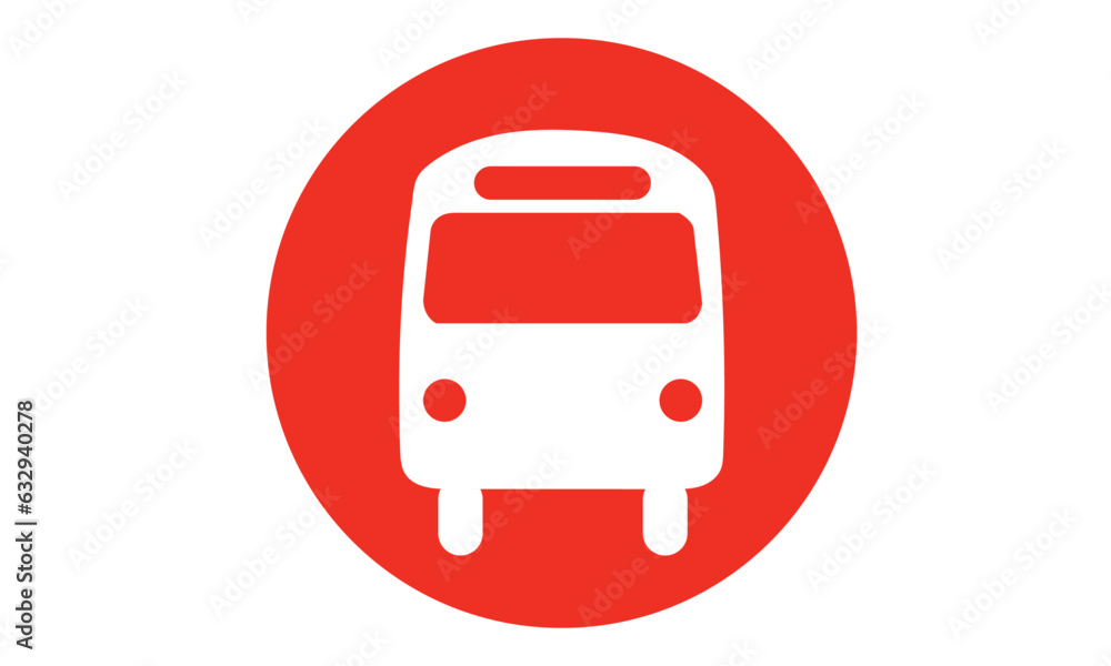 bus stop AND bus station location marker vector icon. bus stop AND bus station location marker vector icon.
