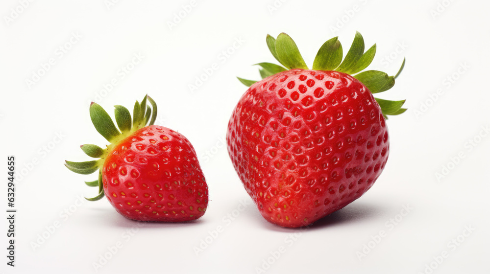 Strawberry isolated on a white background. Strawberry isolated on a white background.