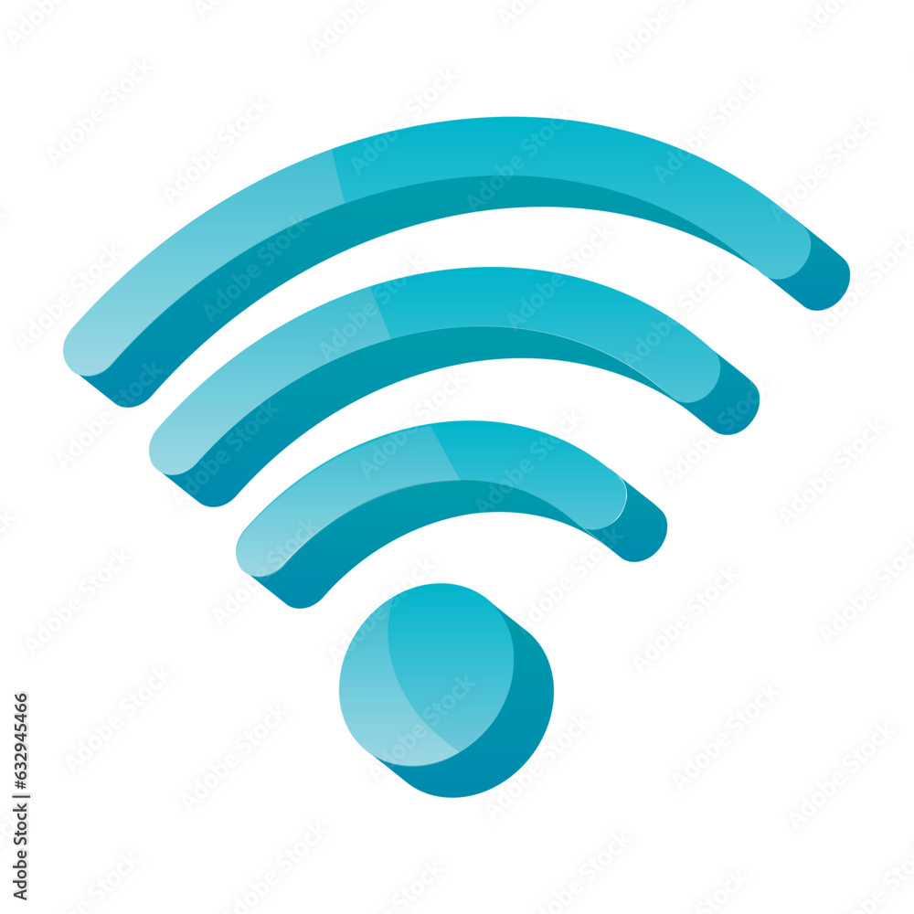 Wifi icon. Network wireless symbol Wifi icon. Network wireless symbol