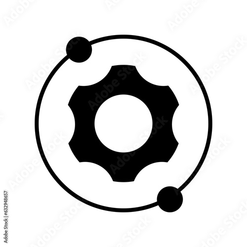 Process icon symbol. Simple operations icon. Vector illustration. EPS 10.