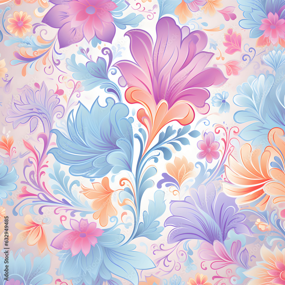 seamless floral pattern seamless floral pattern