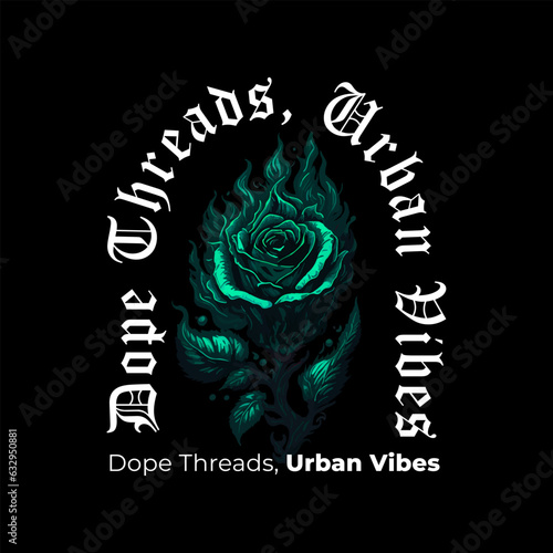 Streetwear, Urban Style, Hip Hop, Text Slogan. Vector Pattern Design. for Screen Printing T-shirts, Jackets, Or Posters.	