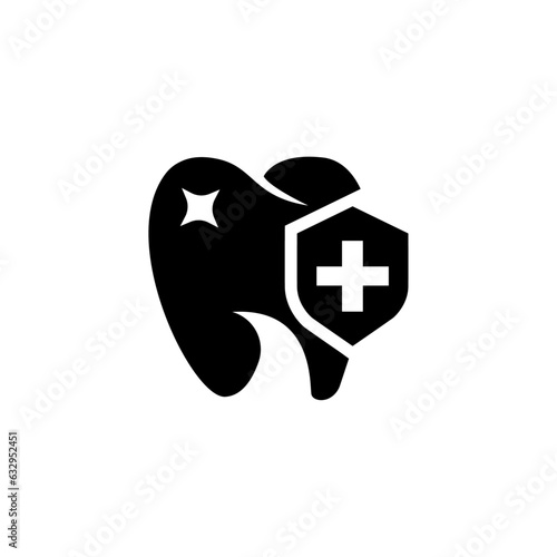 Dental care services logo and icon design vector. Very professional modern and eye-catching design.