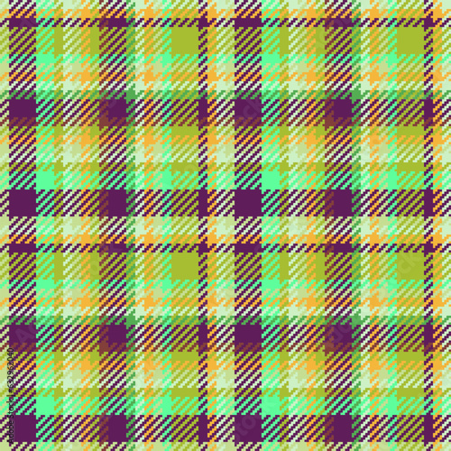 Pattern background check of fabric vector texture with a tartan plaid textile seamless.