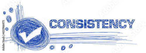 Consistency Blue Pen Ball Pen Tick Mark Scribble Texture Text 