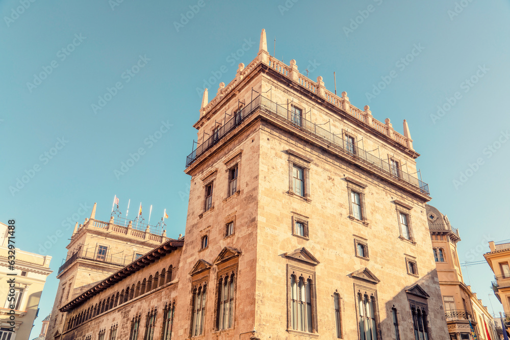 Palau de la Generalitat Valenciana, The headquarters of Valencia government, this 15th-century palace has a mix of architecture styles
