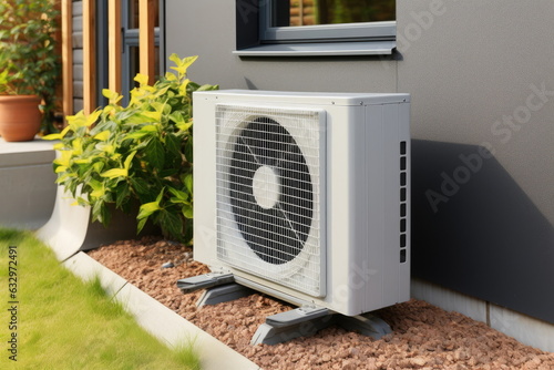 heat pump in residential building