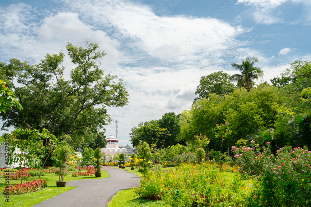 Maha Kan fort park in Bangkok, Thailand