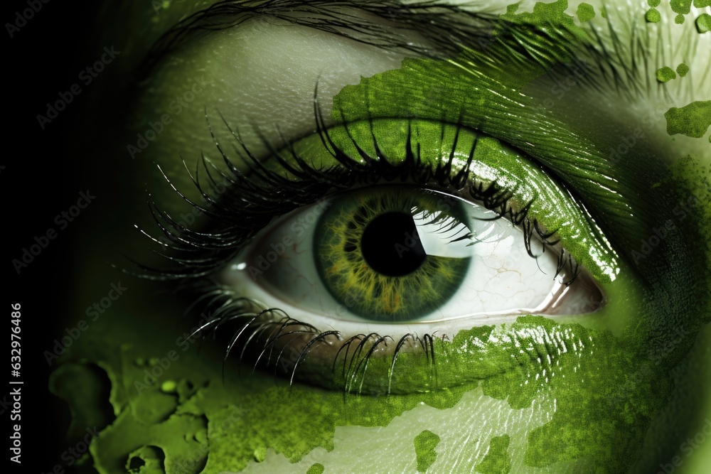 Fototapeta premium Save planet concept background