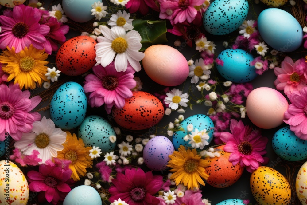 Fototapeta premium Easter background