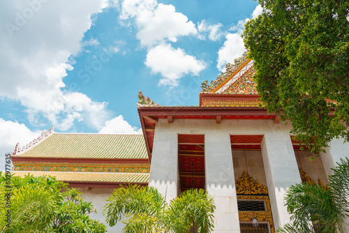 Wat Bowonniwetwiharn Ratchaworawiharn Buddhist temple monastery in Bangkok, Thailand photo