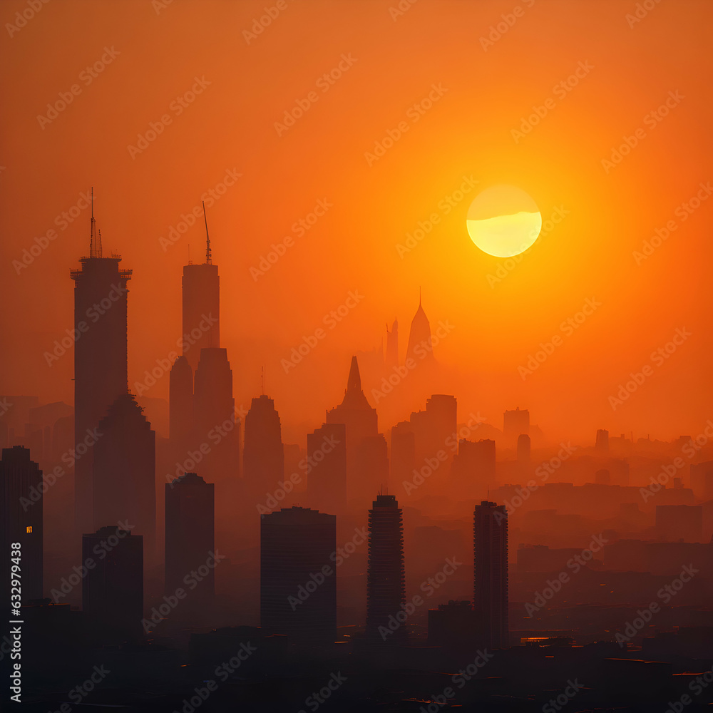 Air pollution in the city
Air pollution in the city