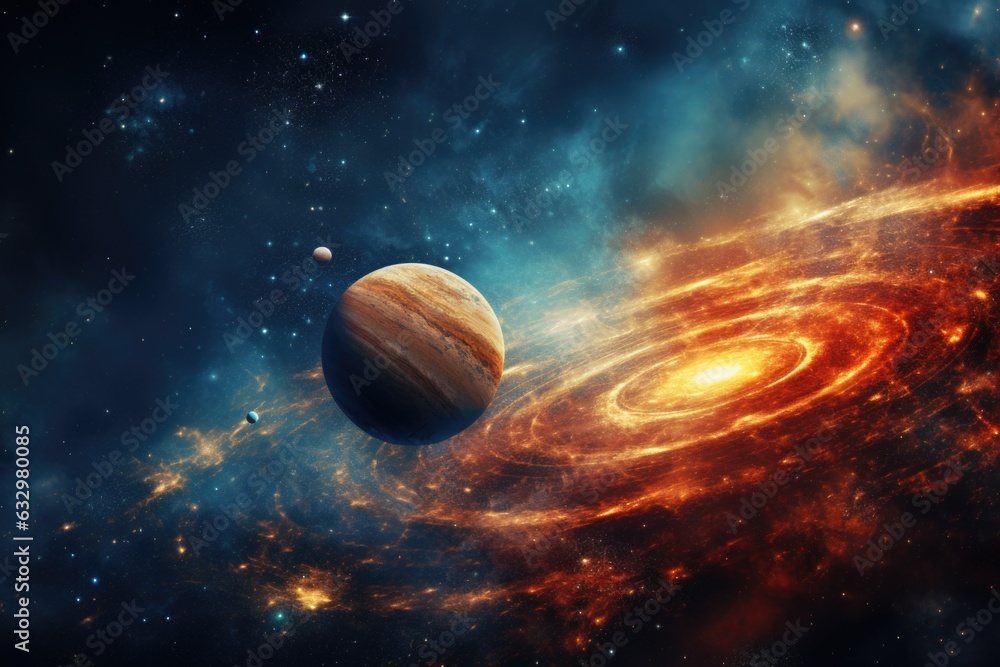 Fototapeta premium Universe abstract background