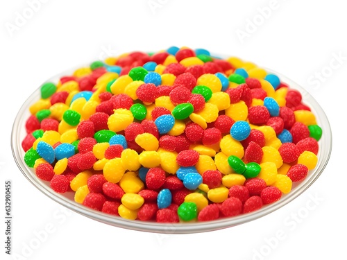 colorful chocolate candies in bowl