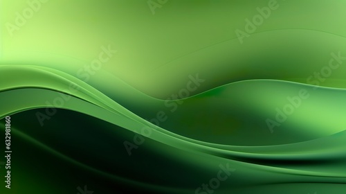 Abstract green environment background, smooth, minimal