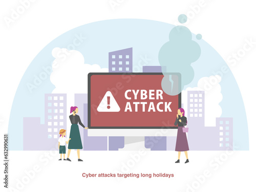 長期休暇を狙うサイバー攻撃