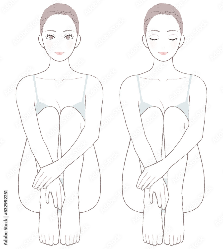 美意識の高い女性 表情差分セット 美意識の高い女性 表情差分セット