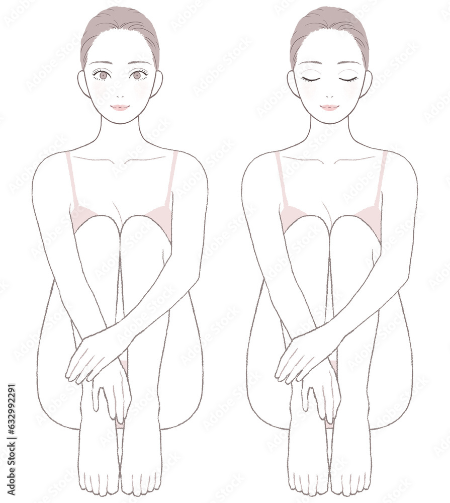 美意識の高い女性 表情差分セット 美意識の高い女性 表情差分セット