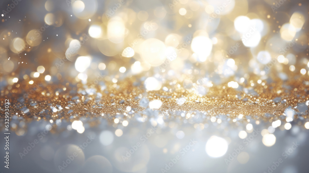 Glitter white bokeh texture Glitter white bokeh texture