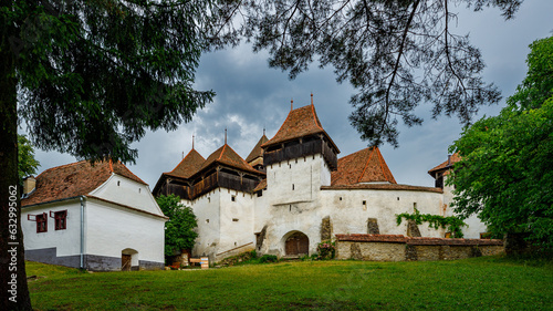 The Fortified Church of Viscri in Romania 