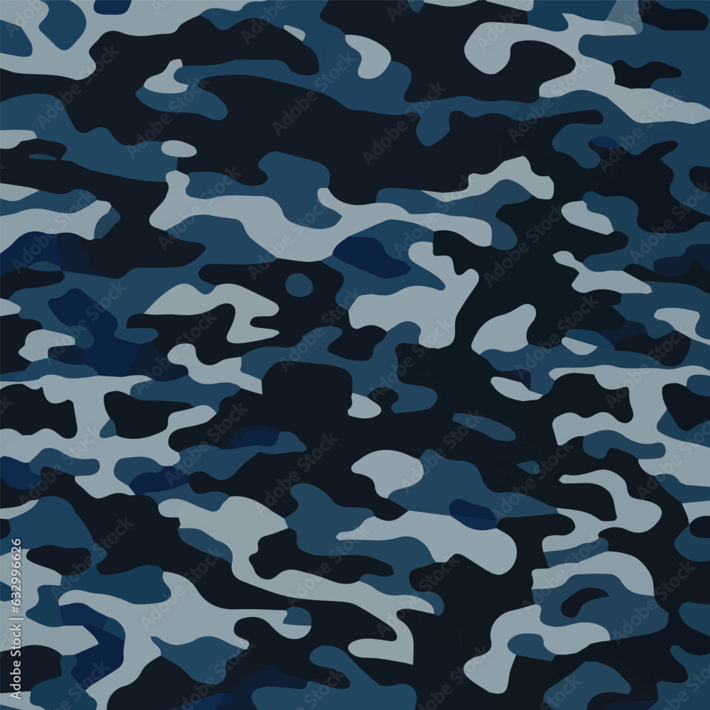 Camouflage seamless pattern. Trendy style camo, repeat print. Vector illustration. Khaki texture, perfect for military army design. Camouflage seamless pattern. Trendy style camo, repeat print. Vector illustration. Khaki texture, perfect for military army design.