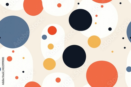 Abstract colorful shapes background