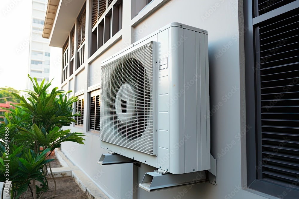 Air Conditioning System for Condos. Powerful AC Unit with Inverter ...
