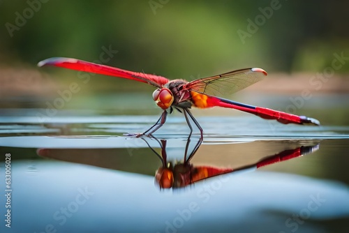 dragonfly on a branch © insta_photos