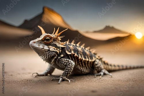 iguana on the beach © stock contributor 