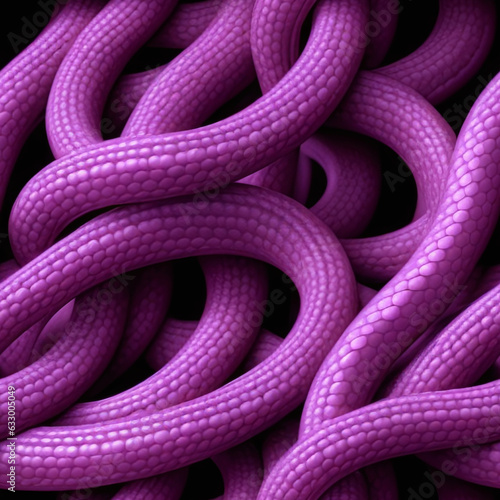Seamless pattern with tenta...