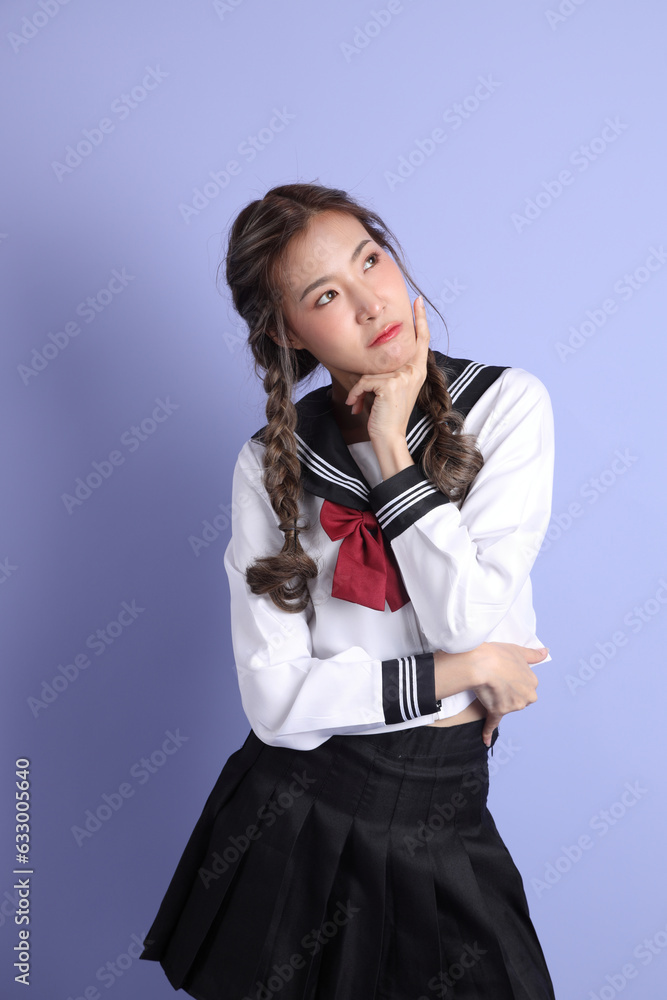 Asian Student Girl Asian Student Girl