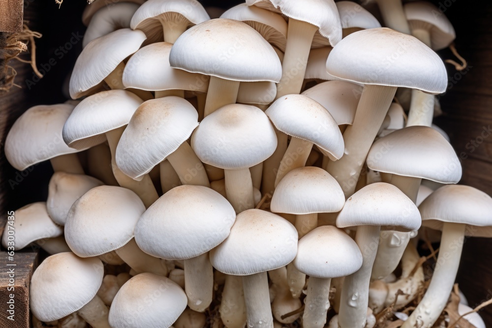Mushroom background Mushroom background