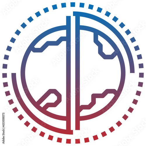 PARALLEL UNIVER line icon,linear,outline,graphic,illustration