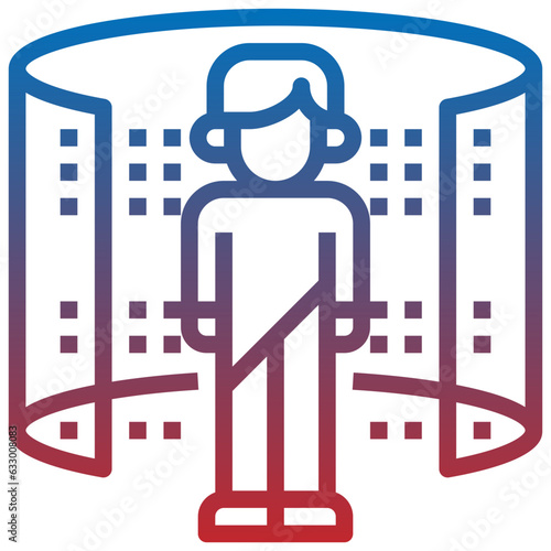 TELEPORTATION line icon,linear,outline,graphic,illustration
